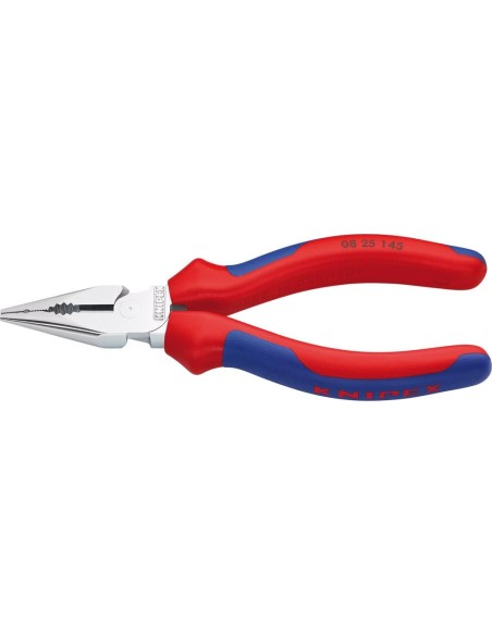 Alicates universales en punta cromado c/ mango varios componentes 145mm KNIPEX