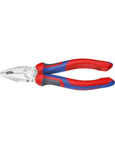 Alicates universales cromado c/ mango varios componentes 200mm KNIPEX