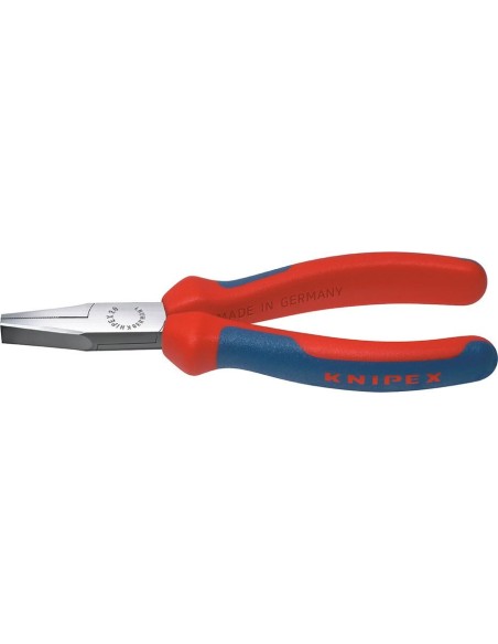 Alicates punta plana pulido c/ mango varios componentes 140mm KNIPEX
