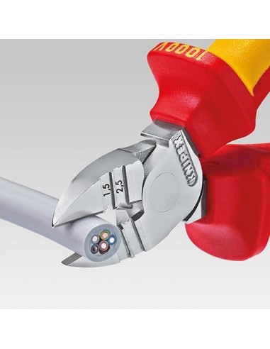 Cortaalambres pelacables VDE 160mm qmm KNIPEX
