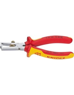 Alicates pelacables VDE c/ mango varios componentes 160mm qmm KNIPEX