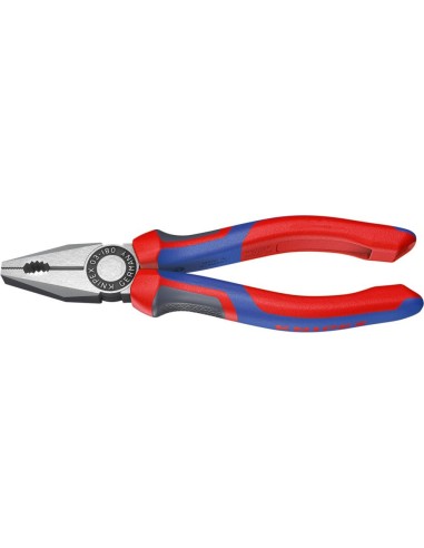 Alicates universales pulido c/ mango varios componentes 160mm KNIPEX