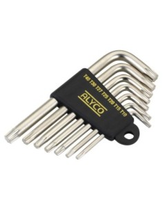 ALYCO 193060 Juego de llaves torx