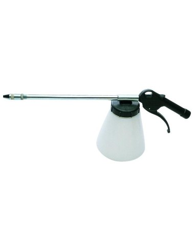 PISTOLA PETROLEADORA DE PLÁSTICO, SALIDA METAL, DEPÓSITO 0,75 L DE PLÁSTICO