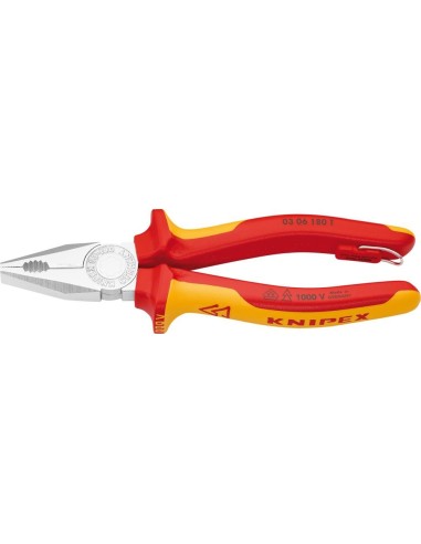 Alicates universales VDE TT con mango varios componentes 180mm KNIPEX