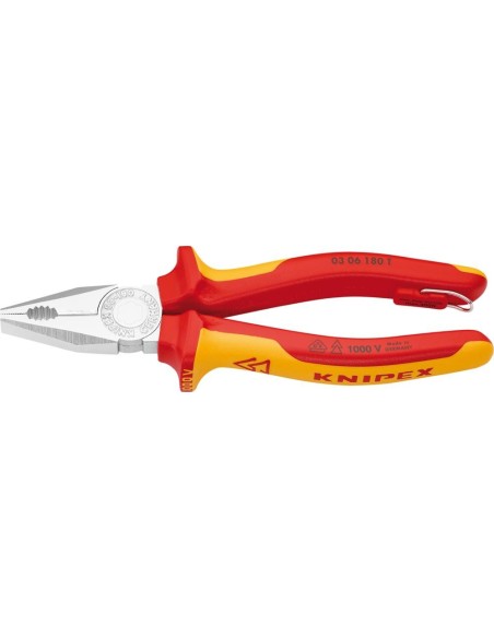 Alicates universales VDE TT con mango varios componentes 180mm KNIPEX