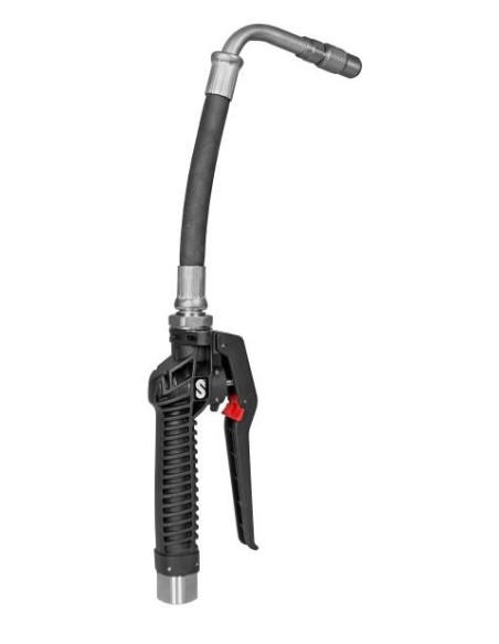 PISTOLA DE CONTROL FV50, 30 L/MIN, CON EXTENSIÓN FLEXIBLE 90°, 1/4 VUELTA