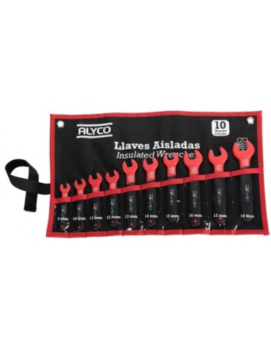 ALYCO 190182 Juego de llaves fijas aisladas