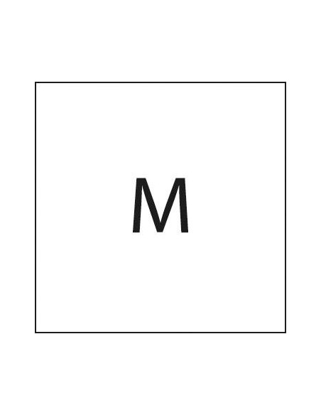 Jgo anillos patrón pasa en caja de madera M3-M12