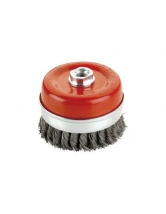 ALYCO 197622 Cepillo de taza alambre trenzado