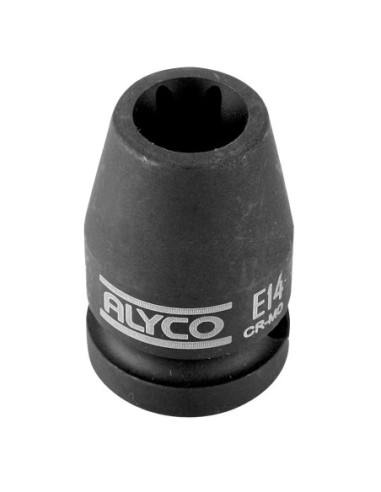 ALYCO 198200 Llaves de vaso de impacto torx hembra