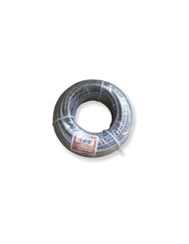 Cable 6x19+1 DIN 3060galvanizado | 79-222 CABLE GALV. 6X19+1 ?6X50