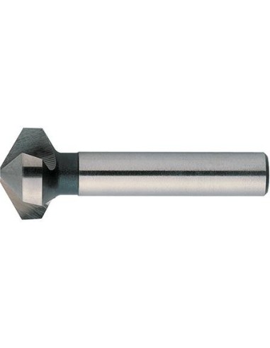 Juego de avellanadores cónicos HSS 120 grados vástago cilíndrico 6,3mm