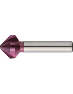 Avellanador cónico DIN335HSS TiALN forma C vástagocilíndrico 90grados 12,4mm
