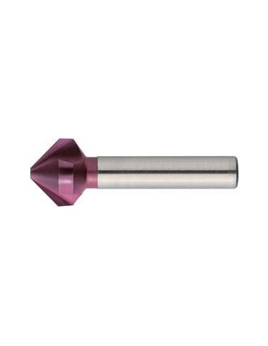 Avellanador cónico DIN335HSS TiALN forma C vástagocilíndrico 90grados 12,4mm
