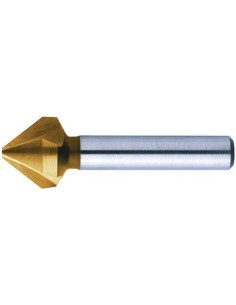 Avellanador cónic HSS TiNvástago cilíndrico 75grados 31mm