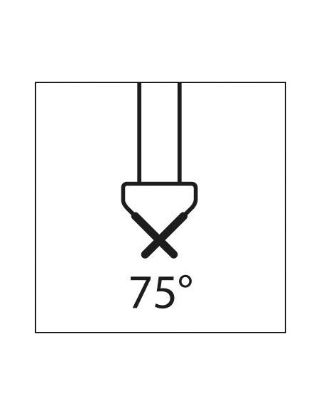 Avellanador cónic HSS TiNvástago cilíndrico 75grados 31mm