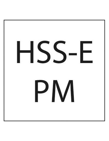 Avellanador cónico DIN335HSSE-PM forma C ASP 90grados 25mm
