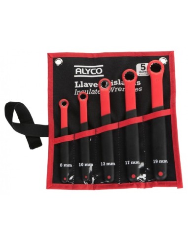 ALYCO 190675 Juego de llaves acodada aisladas vde