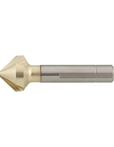 Jgo avellanadores cónicosDUO DIN335 HSSE frm C 90gradosvástago 3 superf divisiónirregul.20,5mm