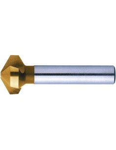 Avellanador cónic HSS TiNvástago cilíndrico 120grados 10,4mm