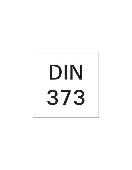 Avellanador plano media DIN373 HSS agjo pasante vástago cilíndrico M8