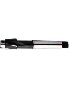 Avellanador plano media HSS vástago CM agjo pasante M18