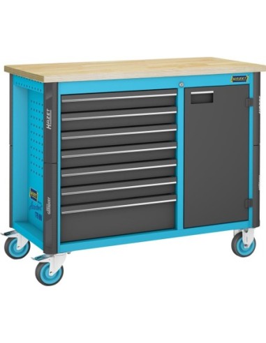 Banco de trabajo movil 179NW-7 970X1150X600mm HAZET