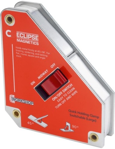 Dispositivo auxiliar de soldadura conmutable 95x111mm Eclipse
