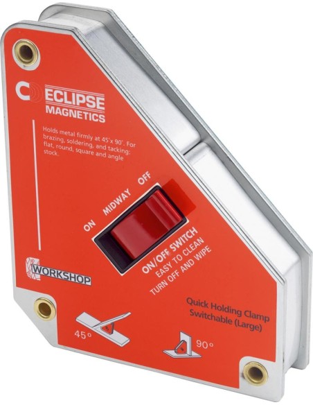 Dispositivo auxiliar de soldadura conmutable 95x111mm Eclipse