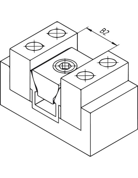 Cuña doble de tensor fuerza de apriete 2,2kN MITEE-BITE