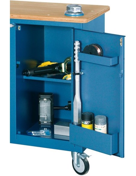 Banco trabajo c/ruedas 7 cajones 1100x550x985mm GEDORE