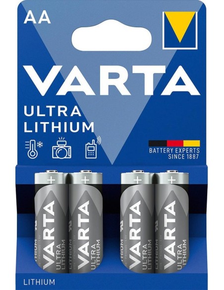 Batería Professional AA de litio blíster de 4 ud.VARTA