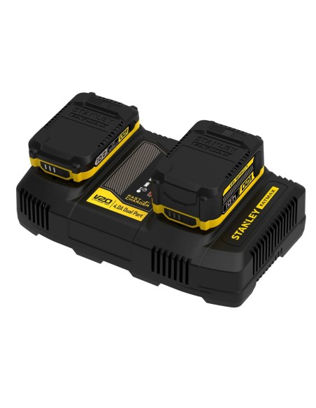 Cargador Dual V20 Li-Ion 18V 4A