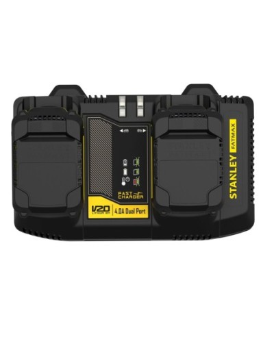 Cargador Dual V20 Li-Ion 18V 4A