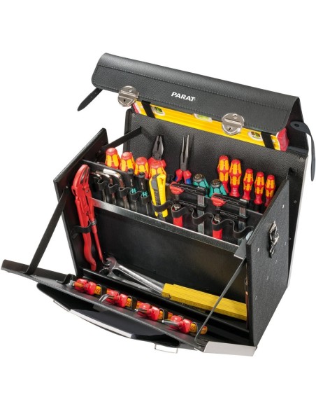 Bolsa portaherramientas NewClassic 460x210x340mm cuero Parat
