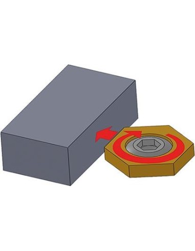Pinza sujeción excéntricapara dispos. de amarre M12 MITEE-BITE