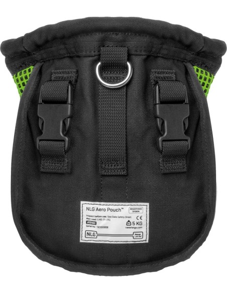 Bolsa de her. Aero Pouch 2xD Ring 250x200x100mm fuerza de sujeción 5kg NLG
