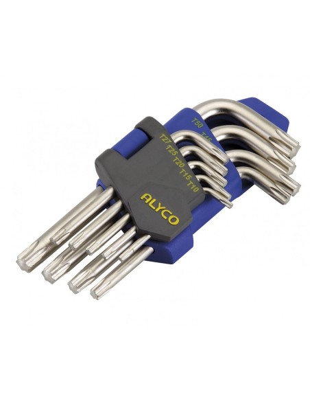 ALYCO 193270 Juego de llaves torx