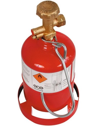 Botella de gas pequeña propano G3/8 izda GCE