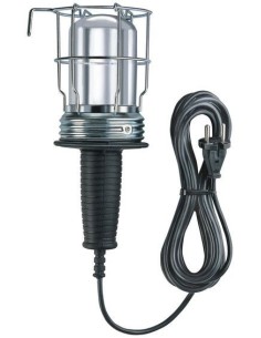 Aplique lámpara de taller con clavija Shucko (60W)