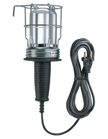 Aplique lámpara de taller con clavija Shucko (60W)
