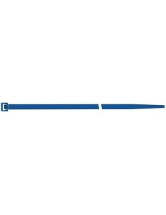 Brida de nailon azul 200x4,5mm a100 pzas. SapiSelco