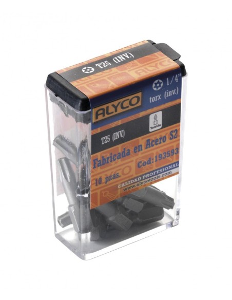 ALYCO 193596 Punta torx inviolable torsion de 25 mm