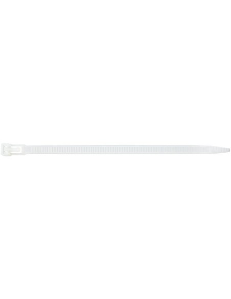 Brida nailon natural 280x7,5mm a100 pzas. desmontable SapiSelco