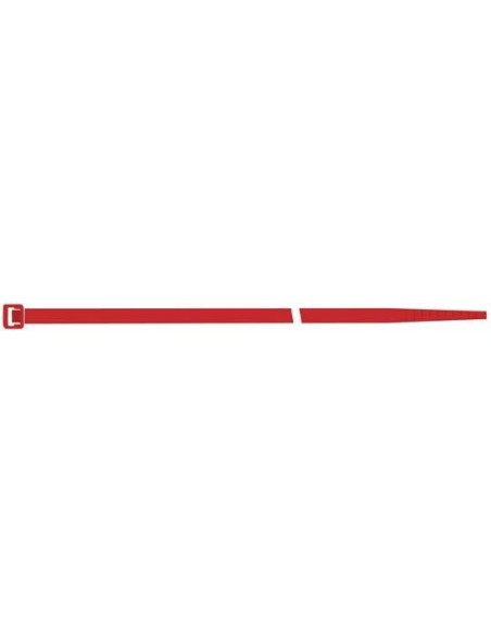 Brida nailon rojo 280x4,5mm de 100 u. SapiSelco