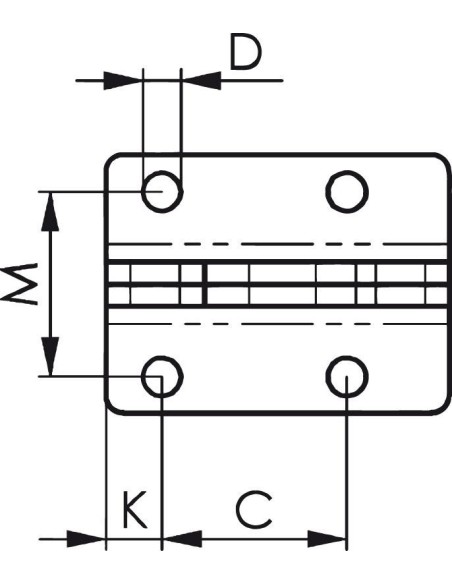 Brida horizontal 6830 tam.0 AMF