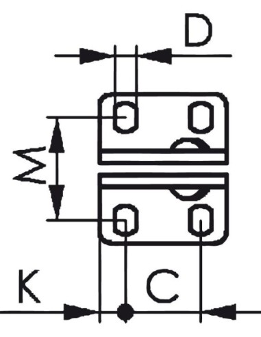 Brida vertical 6800 tam.4AMF