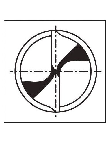 Broca cnca chapa HSS TiN 6-20mm
