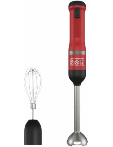 BCKM1012KR-QW Batidora de mano 7,2V color rojo y monta claras